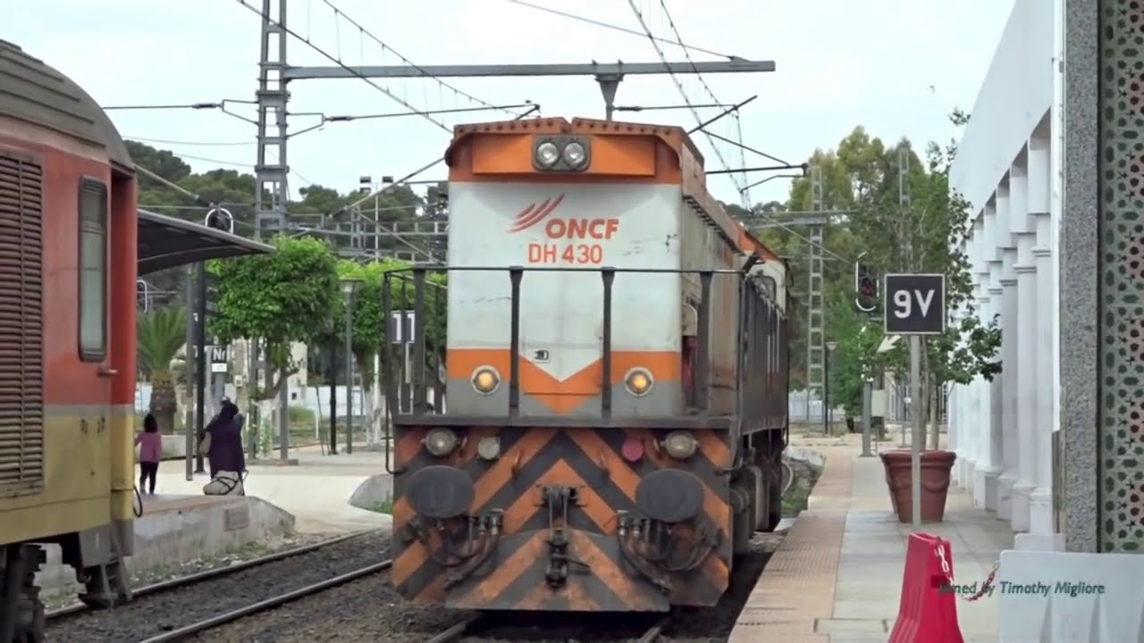 Passenger Trains of Morocco 2017 - قطارات الركاب في المغرب