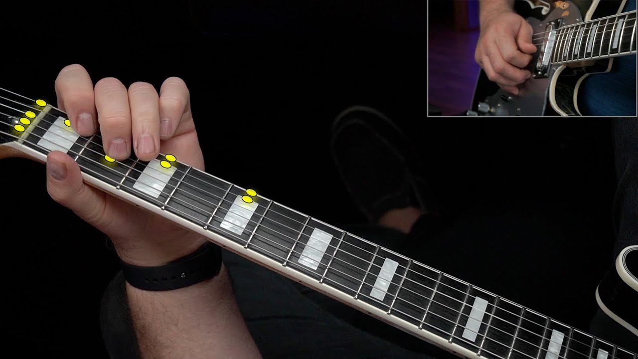 Blues Soloing With Open Strings In The Key Of A