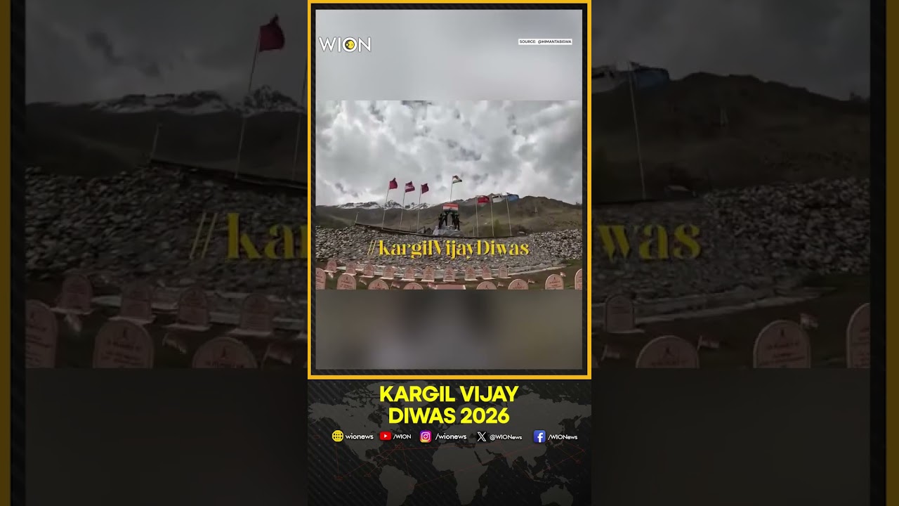 Assam CM Salutes Bravehearts On 27th Kargil Vijay Diwas | WION SHORTS