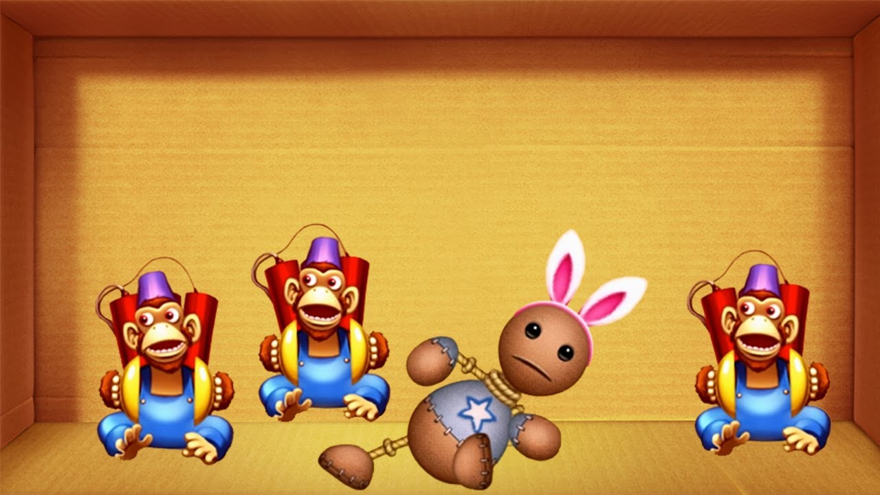 Crazy Moneky Bomb vs The Buddy | Kick the Buddy