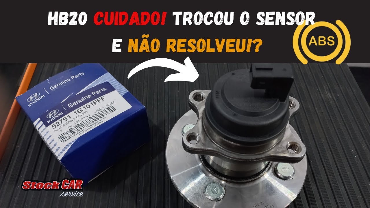Hb20 luz ABS acesa, trocou o sensor e não resolveu! E agora?