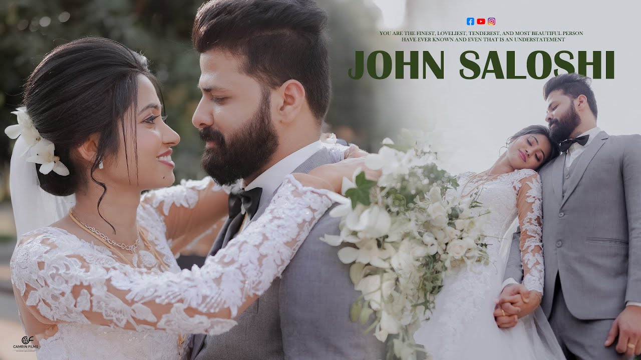 Kerala Christian wedding Highlights 2024 | John & Saloshi | Camrin Films #weddinghighlights2024