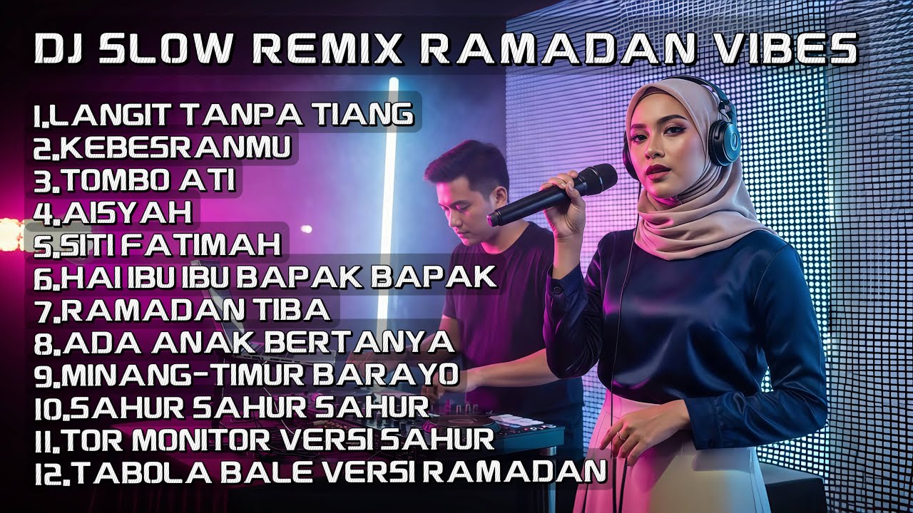 DJ Slow Remix Dangdut Vibes Ramadan 2026 🌙 Full Bass Santai Buat Sahur & Ngabuburit