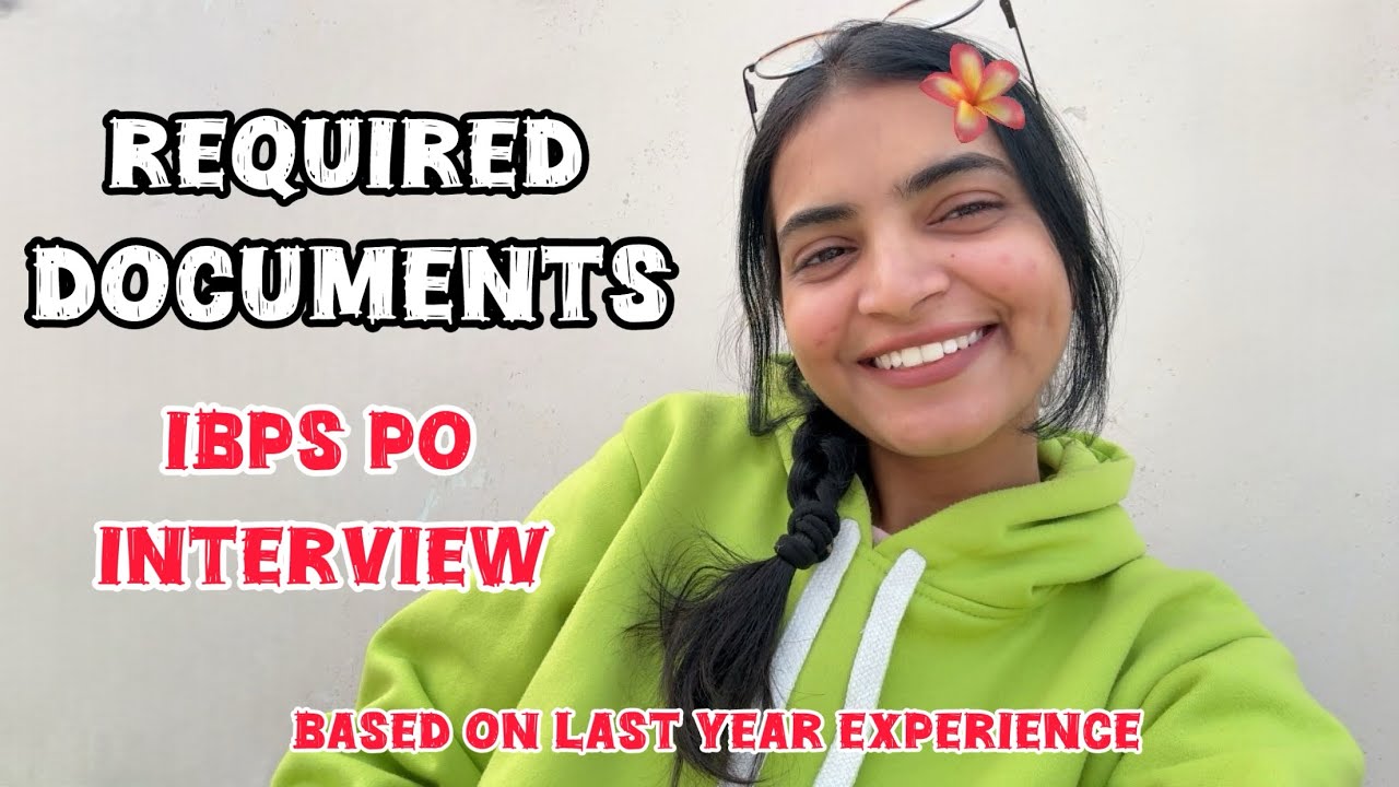 IBPS PO interview | Documents requirement | Hello ji hellooo!!! Result aagya 🥰