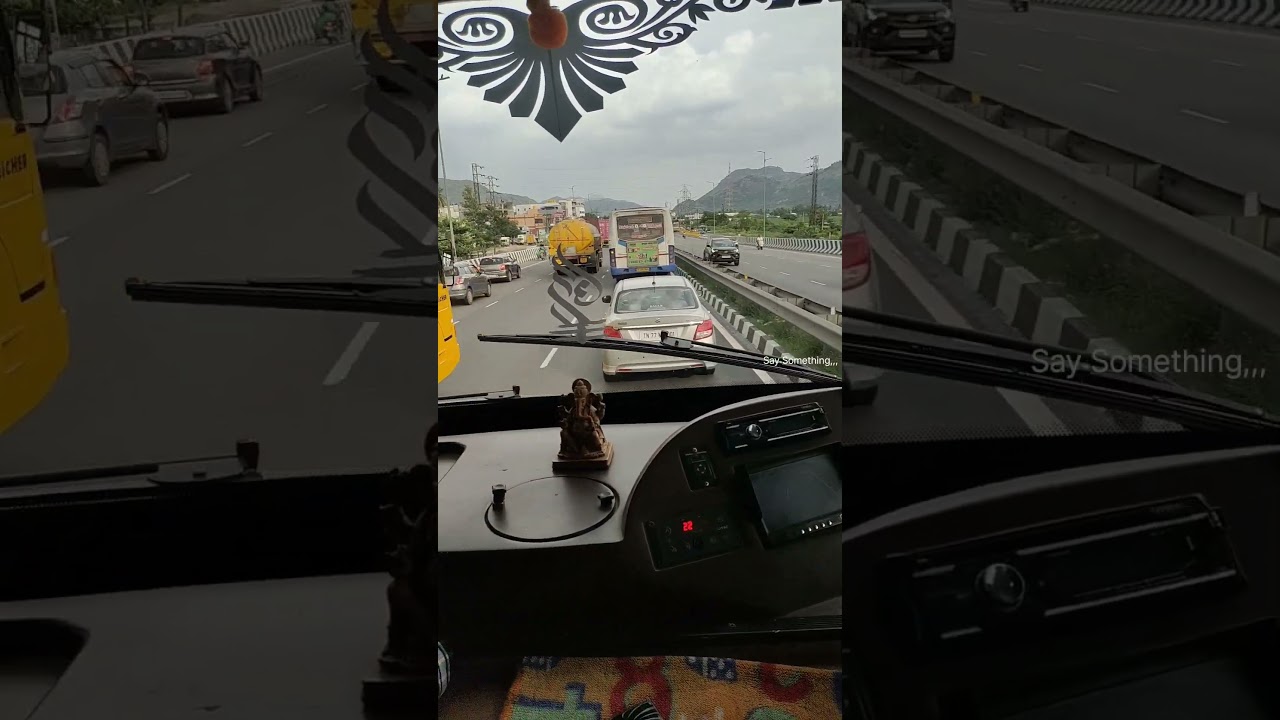 Volvo Bus Horn & Engine Sound | 📣🎺📯 | Watch till Last |  ⛔ 🚦 | #shorts