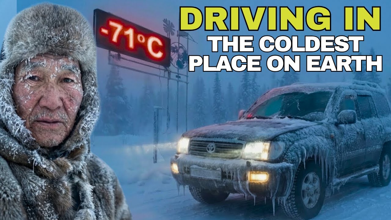 How We Drive At −71°C (−95°F) In Yakutia, In The Coldest Village on Earth