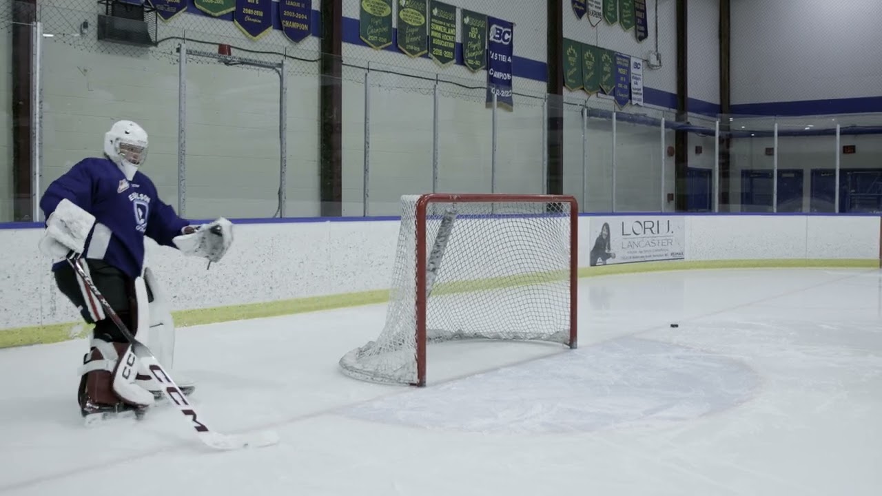 Puckhandling and Edgework | Goaltender Training with Eli Wilson