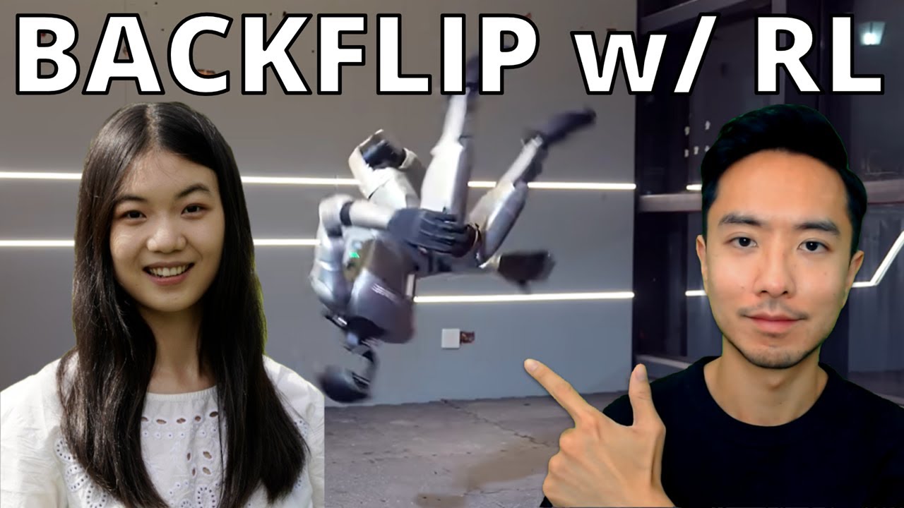How Robots Can Backflip with RL (Sim-to-Real, Kinematic Retargetting, Isaac Lab vs Mujoco)