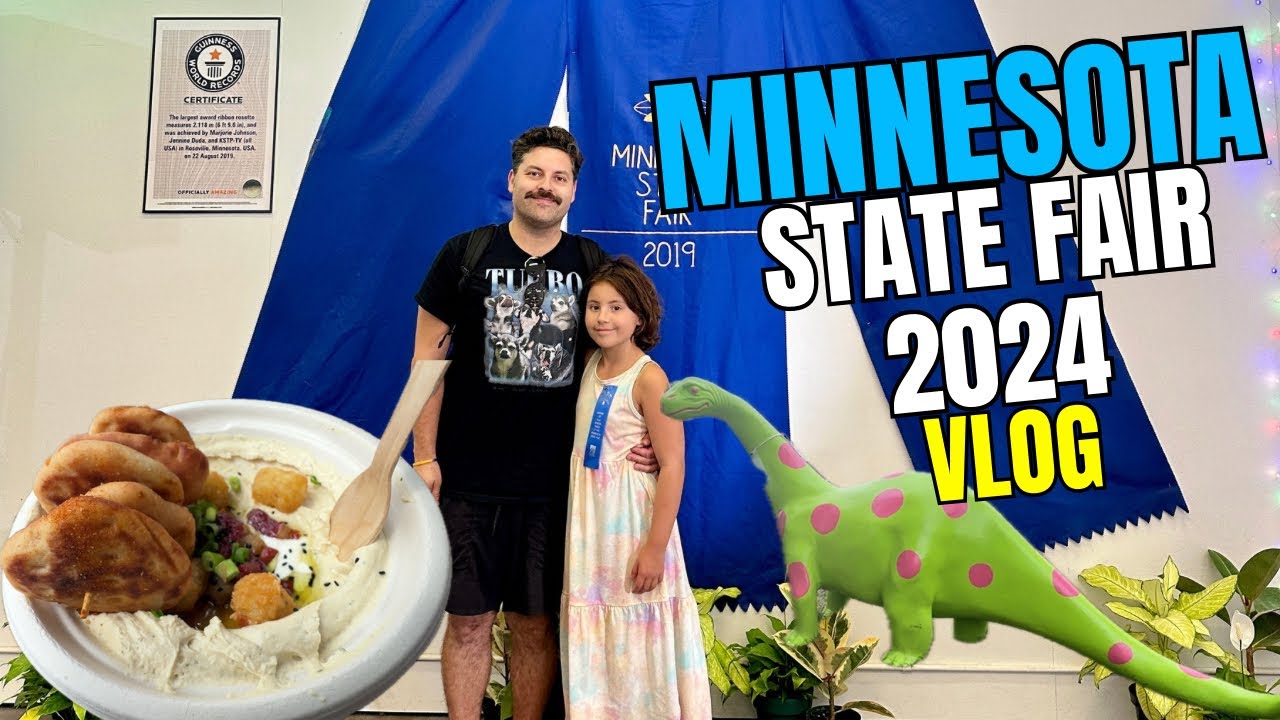 Minnesota State Fair 2024 Vlog!! Did we find the best burger at the Fair!?