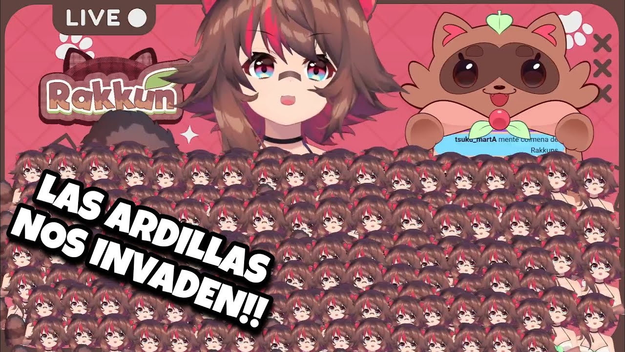 CIENTOS DE RAKKUN EN UNA PANTALLA AYUDA!! | RakkunVT