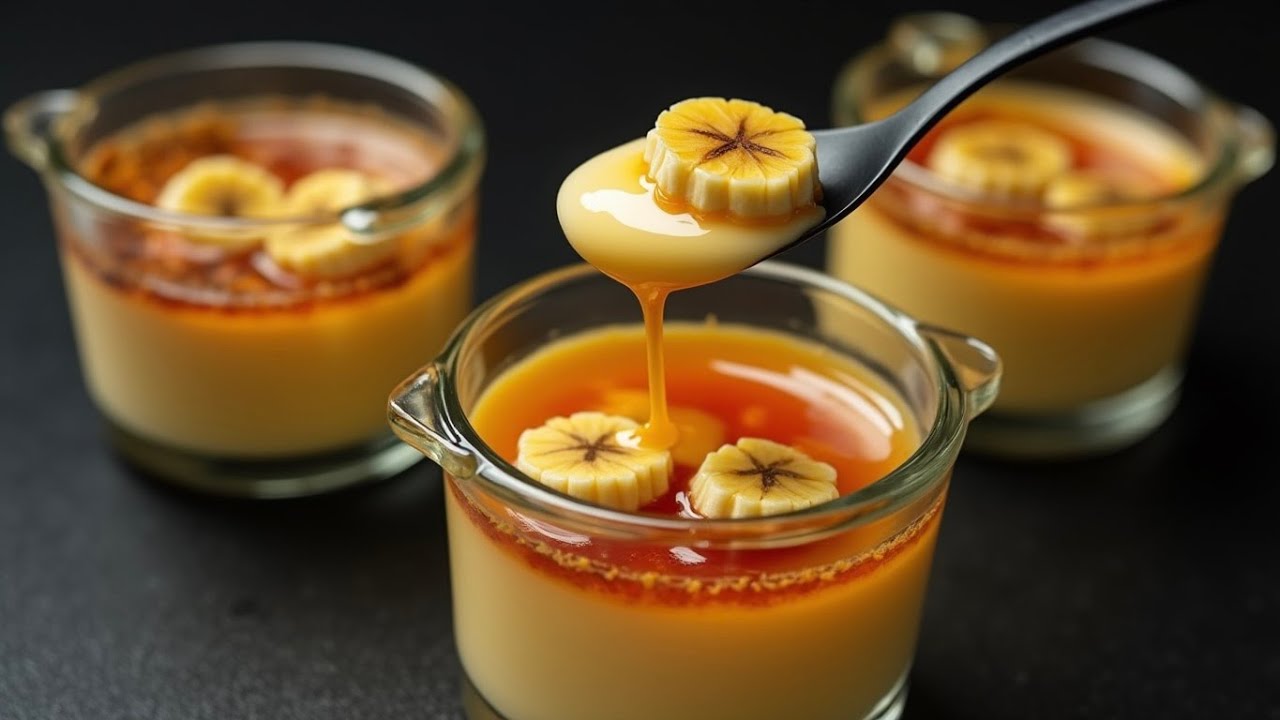 Только молоко и банан! Самый вкусный итальянский десерт за 5 минут! Без выпечки! Хит!