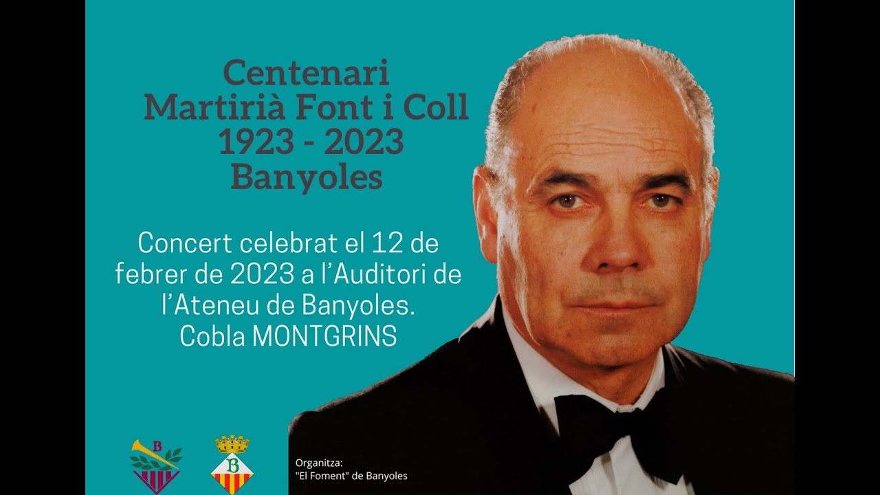 Martirià Font - Concert del centenari del naixement