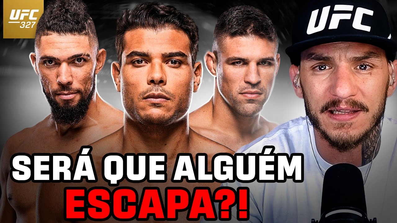 UFC 327: TERRÍVEL PRO BRASIL, SÓ LUTA MAL CASADA