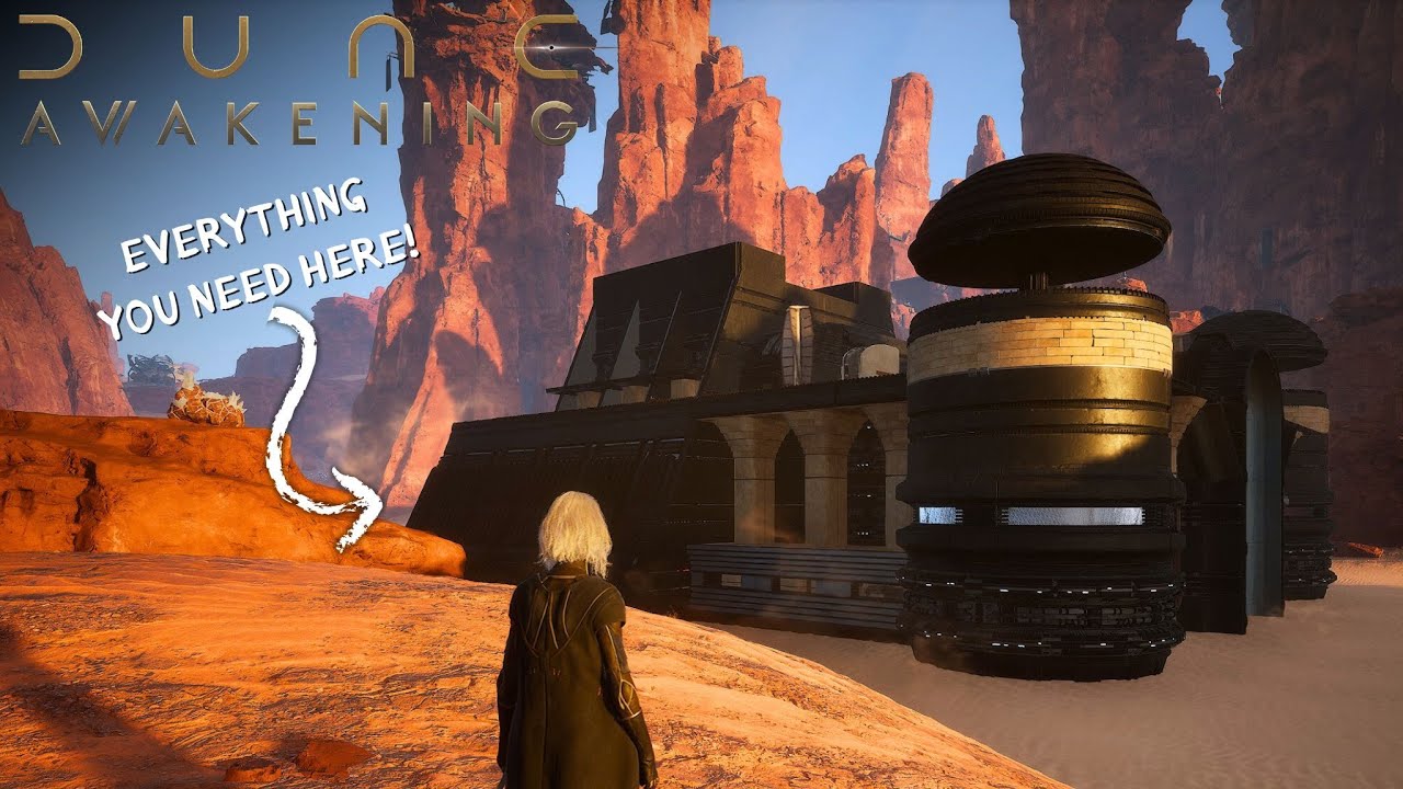 All-in-One Harkonnen Stronghold Base Building Tutorial in Dune: Awakening