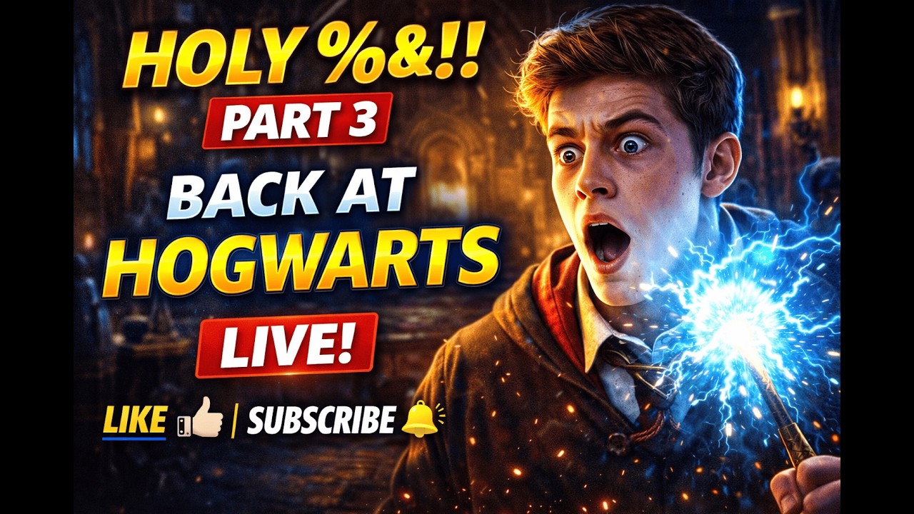 New Wizard in Town! Hogwarts Legacy LIVE 🧙‍♂️🪄⚡ #gameplaylive  #games  #gameplay