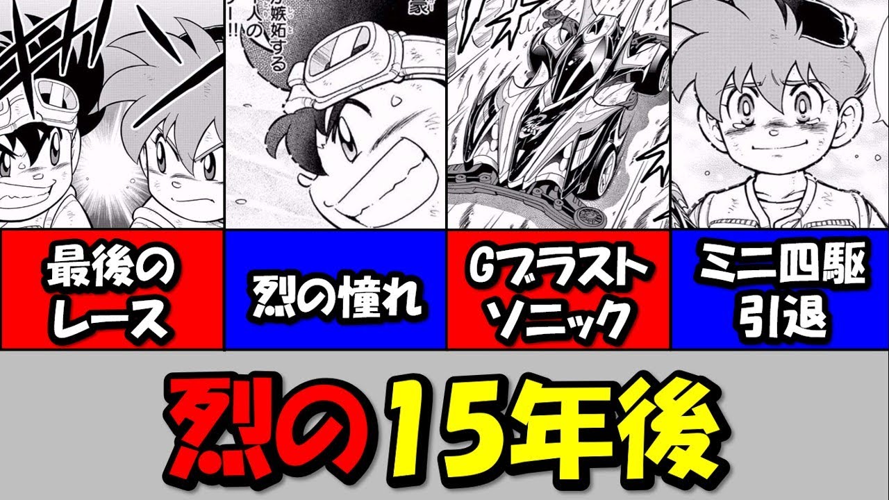 【爆走兄弟レッツ&ゴー!! Return Racers!!】星馬烈の15年後、大好きなミニ四駆との別れ