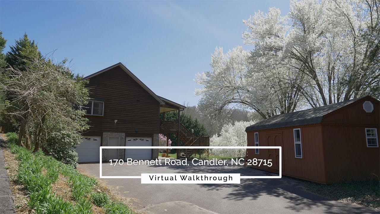 Asheville Home Tour - 170 Bennett Rd Candler, NC 28715.