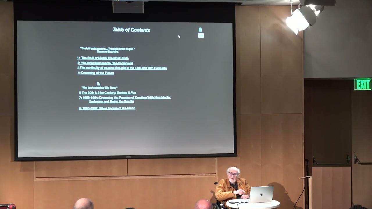 Electronic Music Pioneer: Morton Subotnick