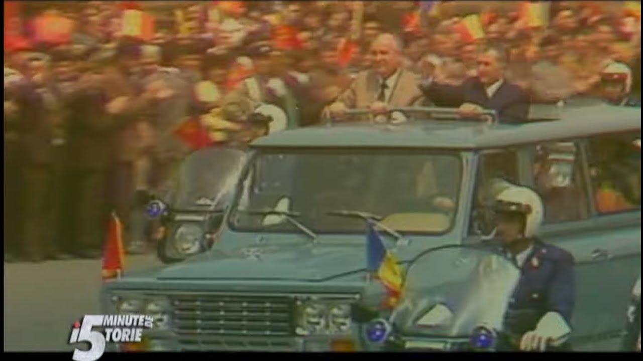 5 minute de istorie cu Adrian Cioroianu: Vizita lui Gorbaciov la Bucureşti din 1987 (Arhiva TVR)