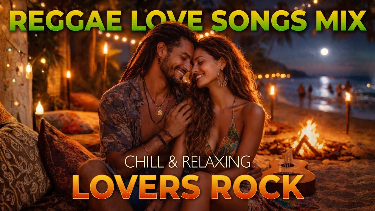 Tropical Reggae Love Song Mix 🌴 | Warm Nights & Romance Island | Chill & Relax 🌙