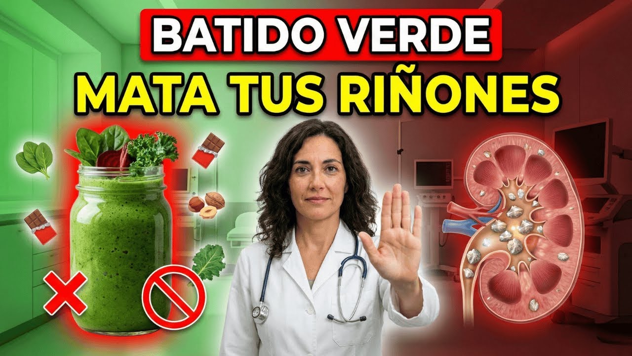 ¡3 Alimentos SALUDABLES Están Convirtiendo tu Riñón en PIEDRA! (Más Doloroso que el Parto)