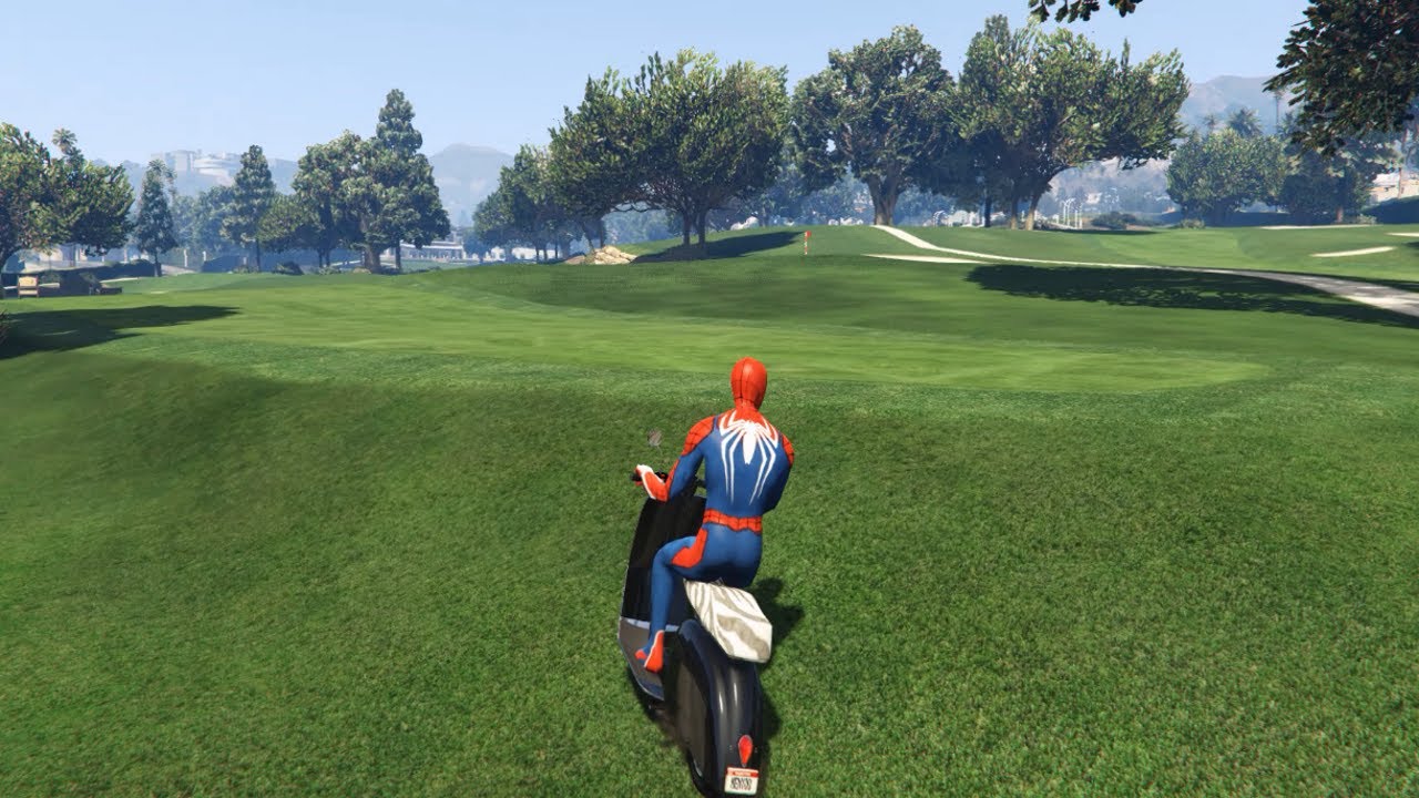 Spiderman Hates Golf - GTA V