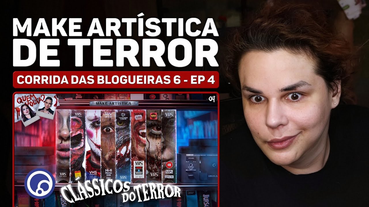 Wanessa Wolf reagindo EP4 Corrida das Blogueiras 6: MAKE ARTÍSTICA - CLÁSSICOS DO TERROR com Huylson