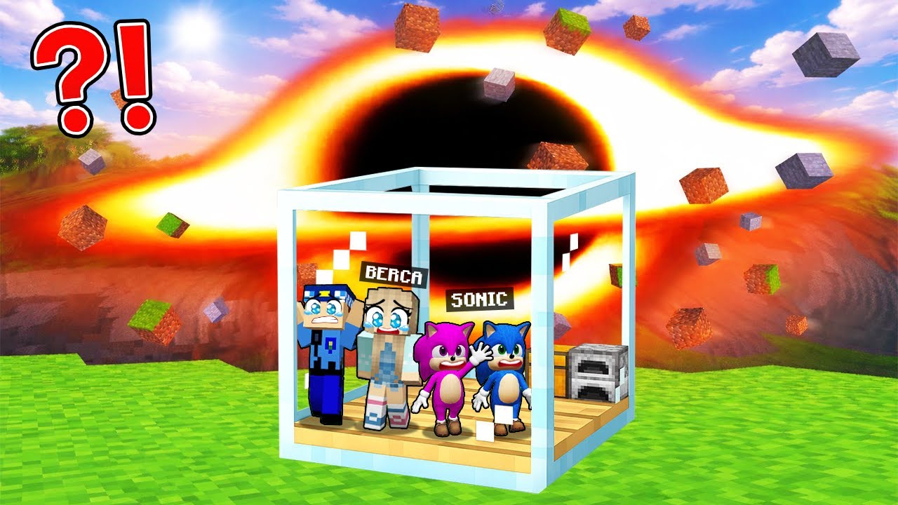 KARA DELİK VS KIYAMET SIĞINAĞI 😱 Minecraft