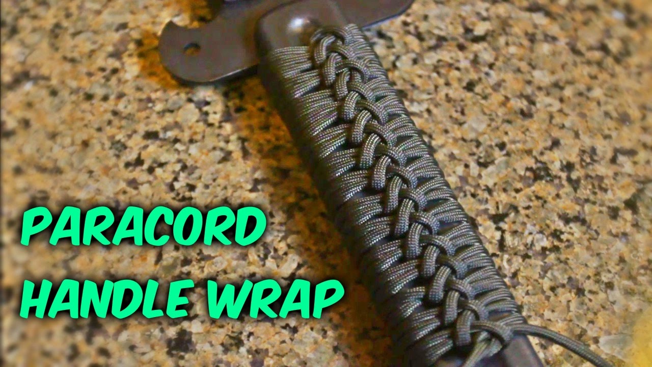 DIY Paracord Handle Wrap