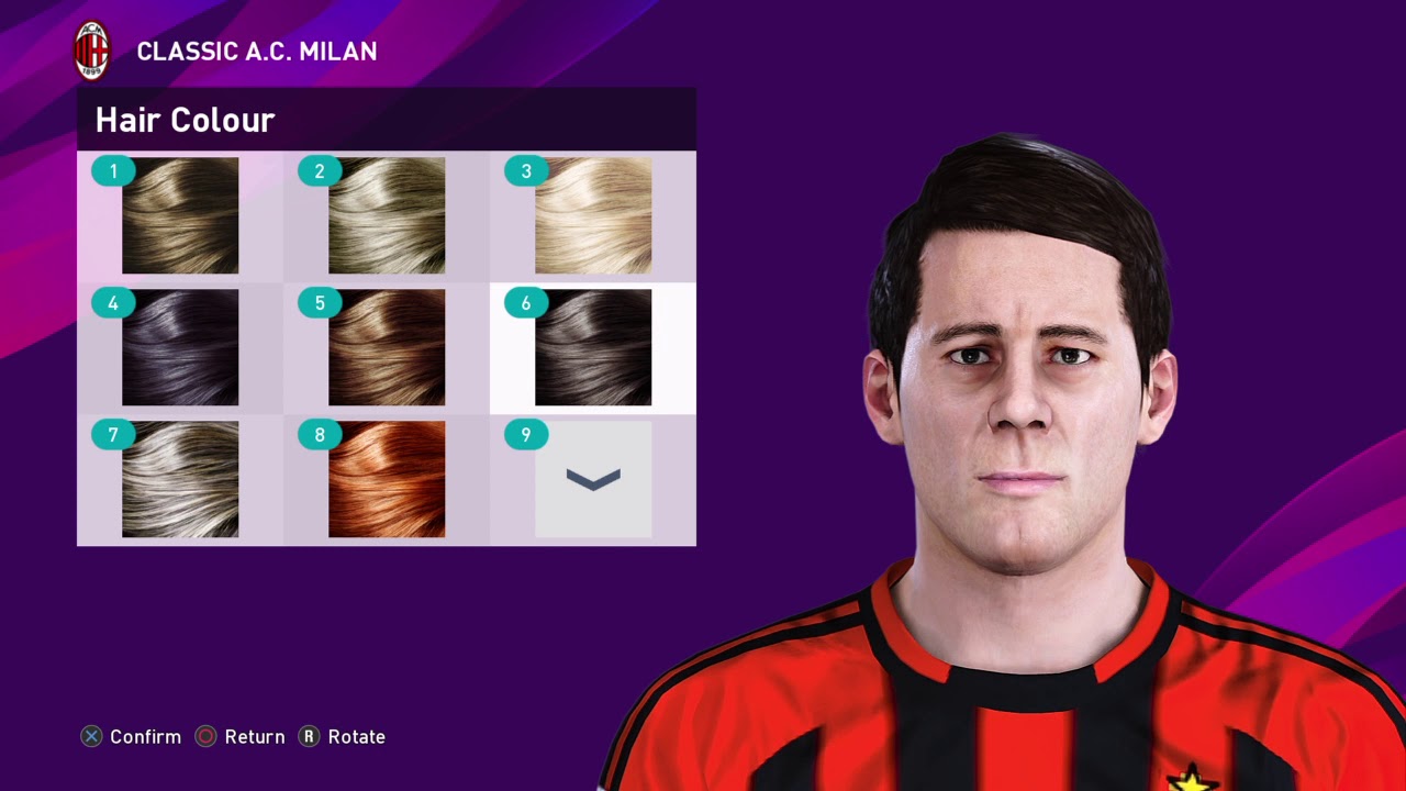 PES 2020: Angelo Anquilletti Face+Stars