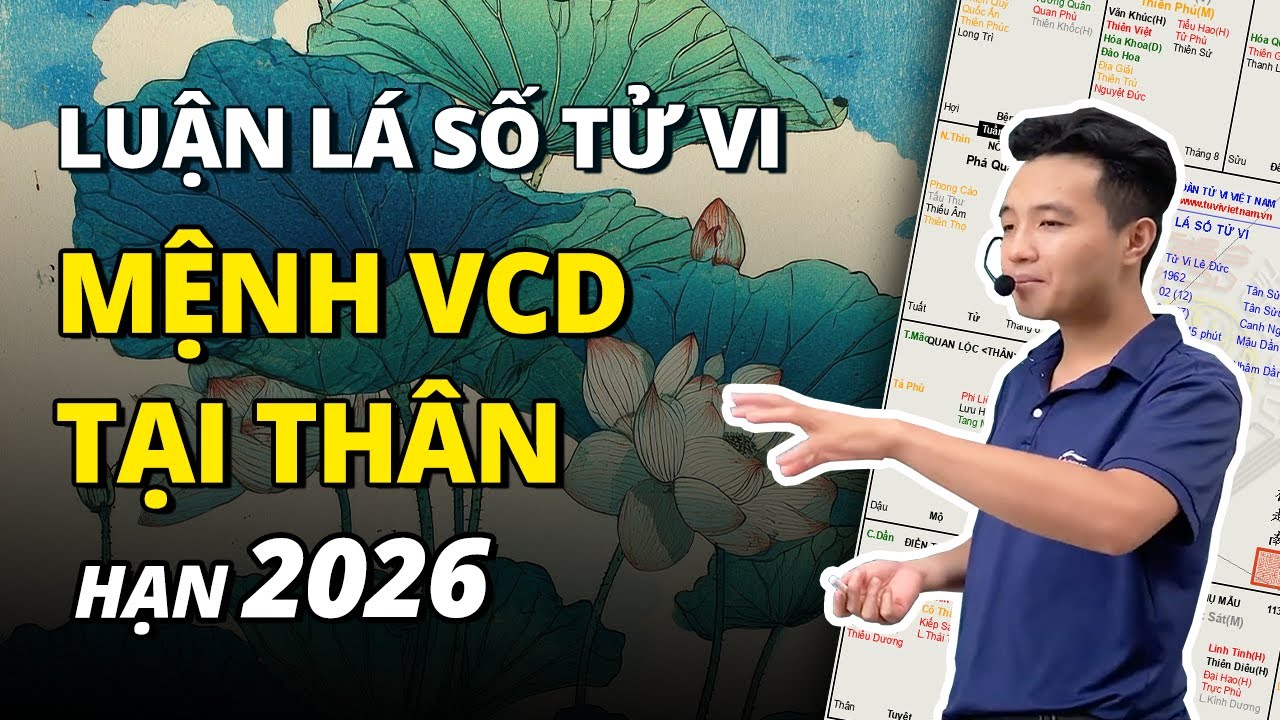 LÁ SỐ TỬ VI TUỔI ĐINH MÃO - Nữ Mệnh Vô Chính Diệu Đắc Thiên Không | Tử Vi Lê Đức