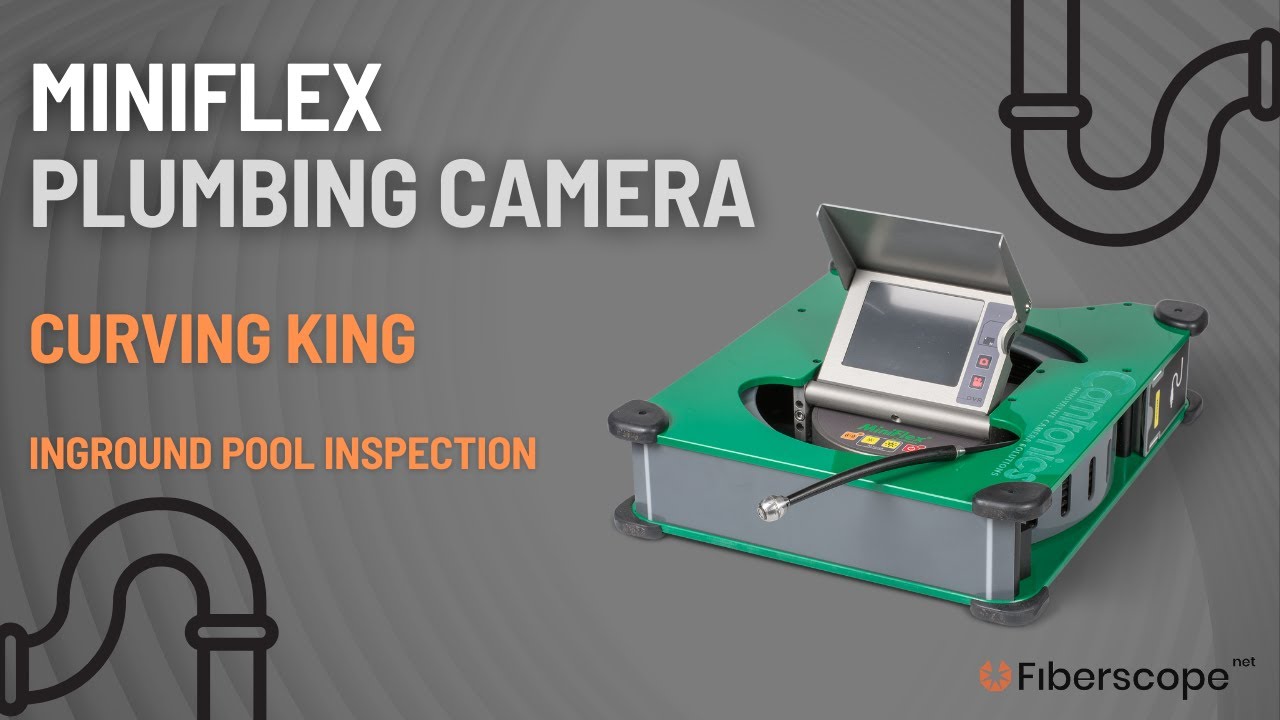Inground Swimming Pool Pipe Inspection with Plumbing Camera#inspectioncamera #pipeinspection