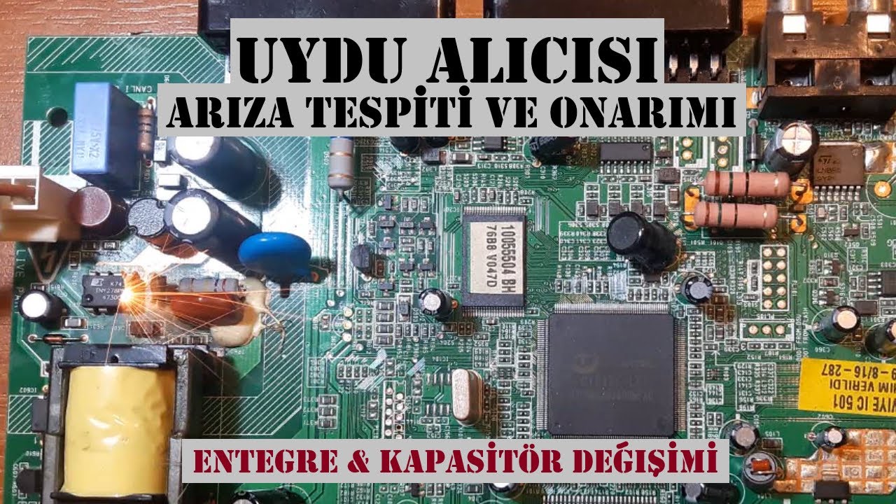 Uydu Alıcısı Arıza Tespiti ve Onarımı, Satellite Receiver Repair, Vestel Fribox 15100 FTA