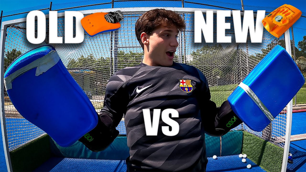 OLD GLOVE VS NEW GLOVE | COMPARING THE TWO OBO LEFT HAND PROTECTOR | FIELD HOCKEY GOLAKEEPER