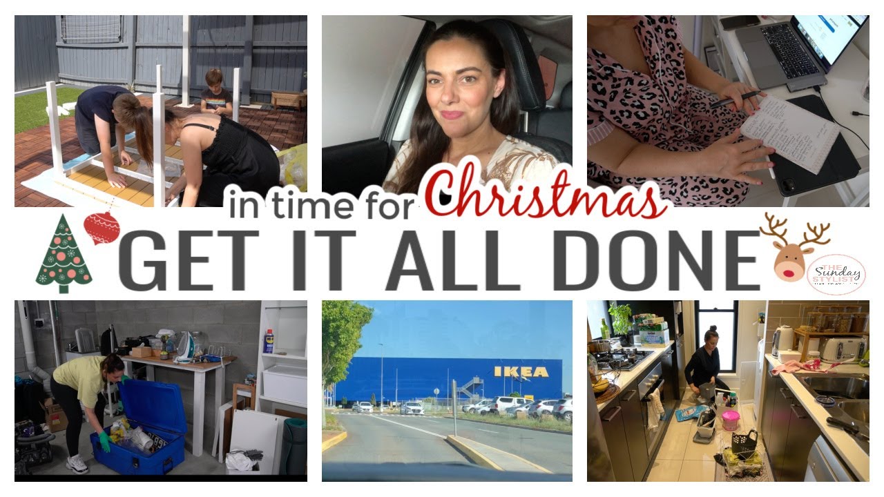GET IT ALL DONE - CLEAN & ORGANIZE MOTIVATION || THE SUNDAY STYLIST