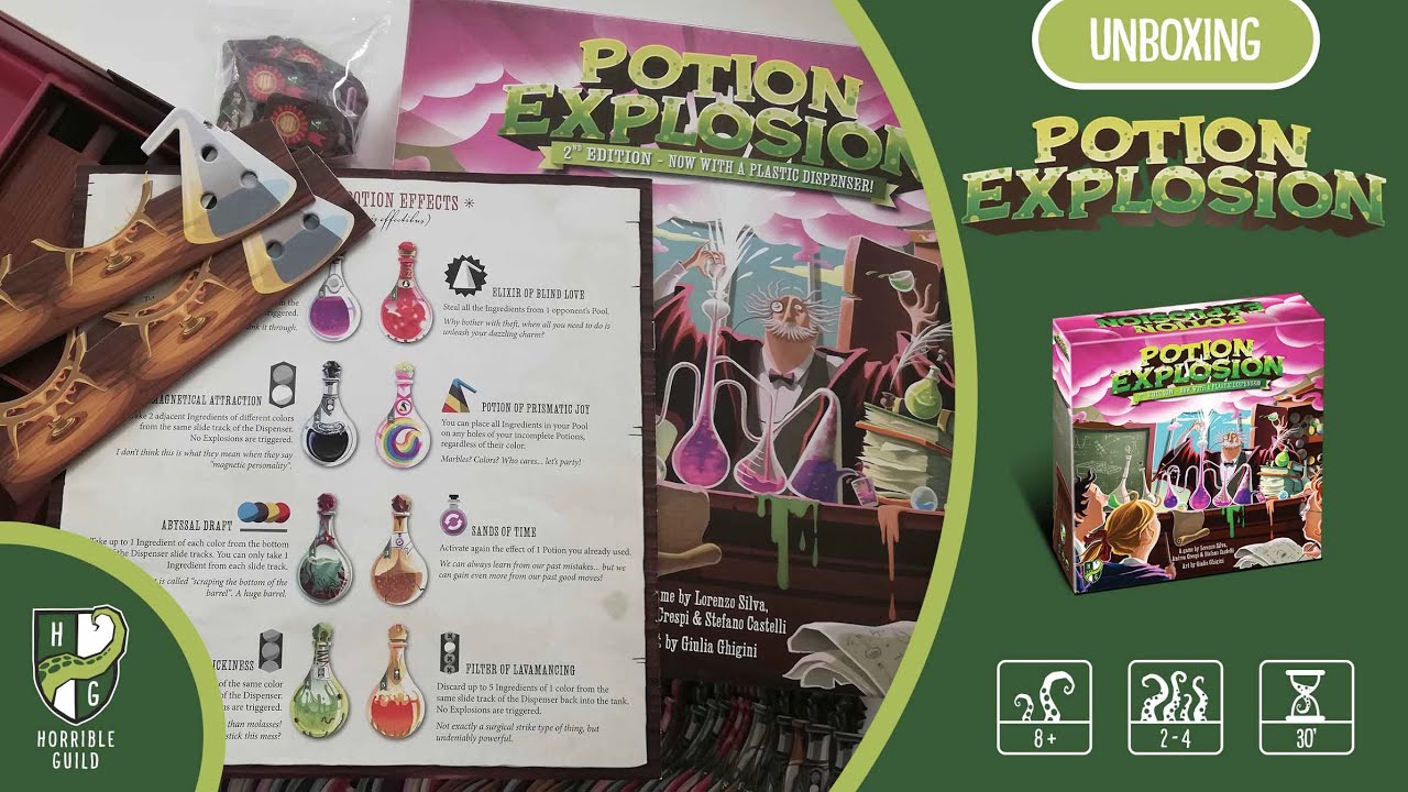 Potion Explosion™: Second Edition Unboxing