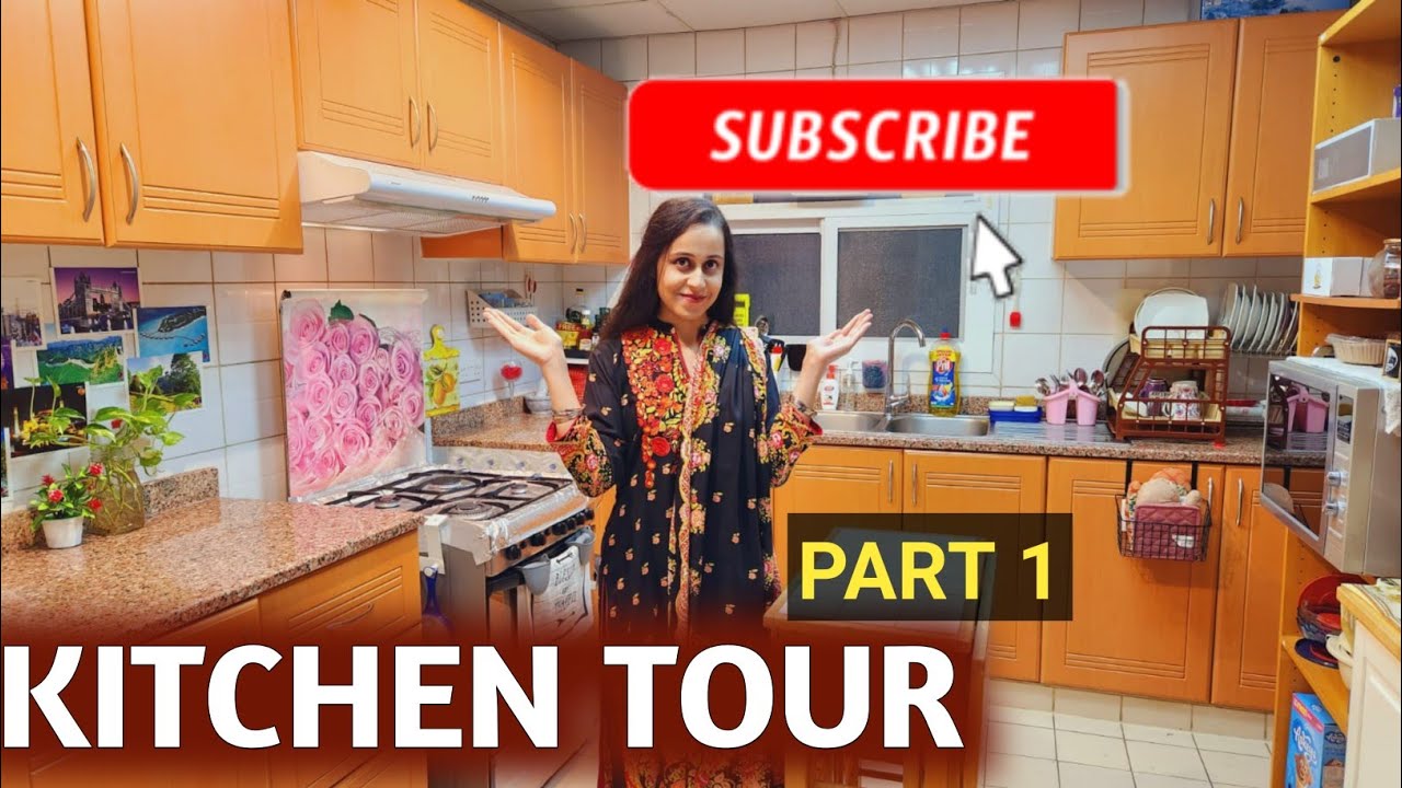 KITCHEN TOUR Part 1 | Kitchen Organization | My Organized Kitchen Tour | Small Kitchen Tour