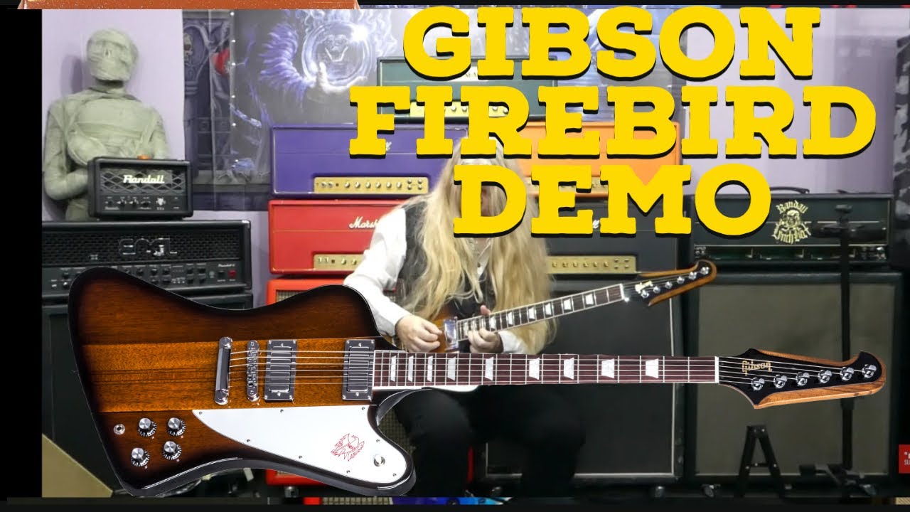 Gibson Firebird  guitar demo review 2017 model