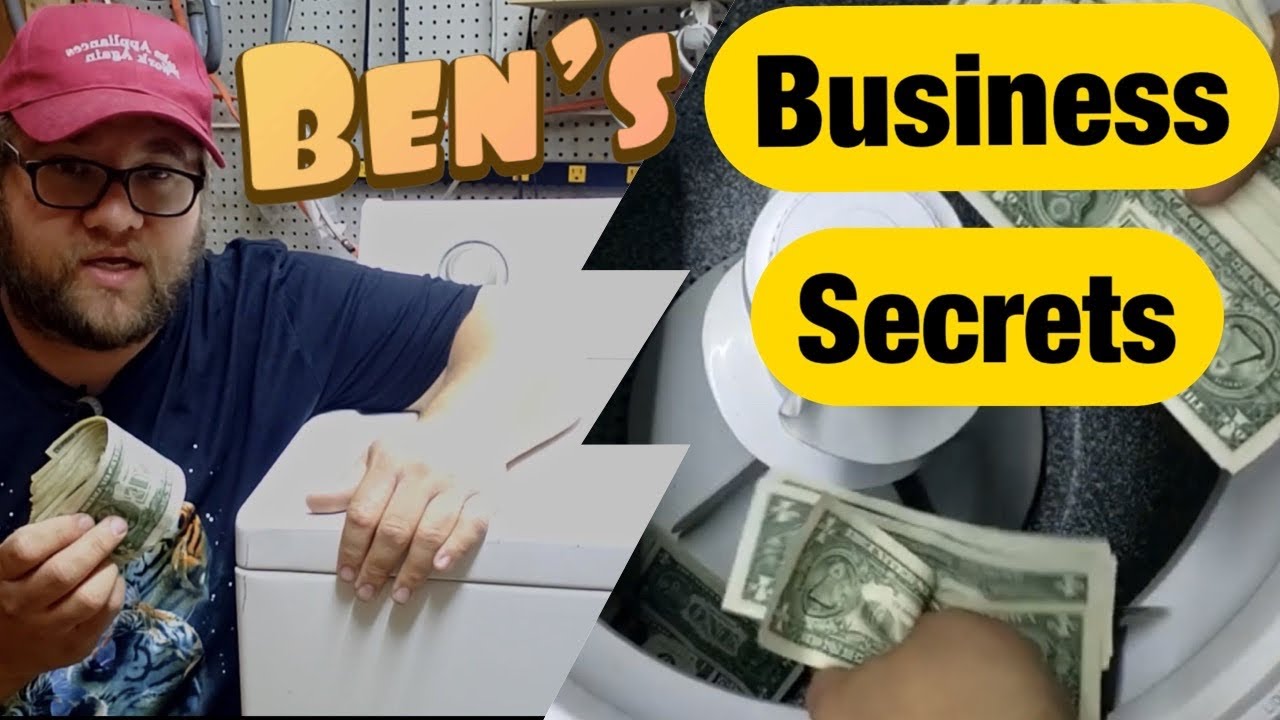Ben Reveals Business Secrets how to making money with the washer & dryer appliance repair business