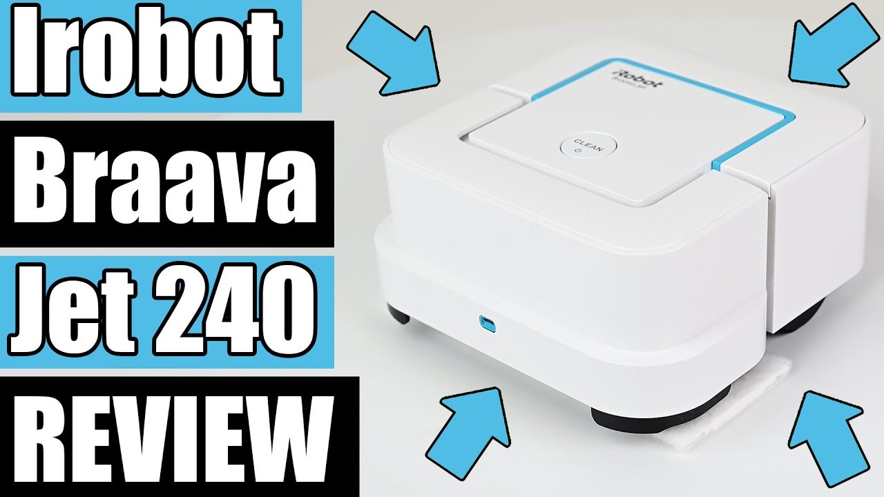 iRobot Braava jet 240 Superior Robot Mop REVIEW! - SIMPLE BUT EFFECTIVE!