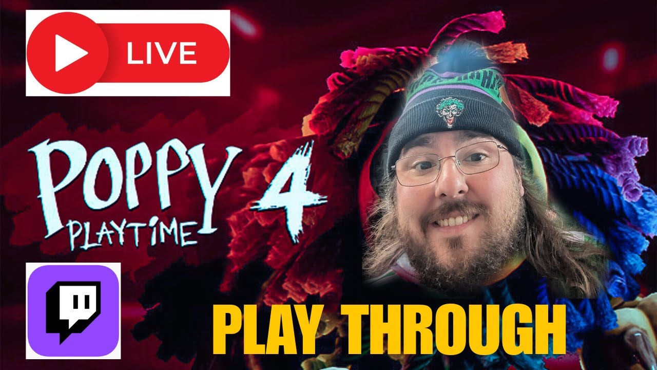 Poppy Playtime 4 GamePlay First Time #scary #horror #live #stream #streamer #scared #livestream