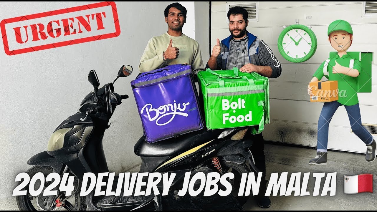 JOBS AVAILABLE IN WOLT DELIVERY | MALTA WORK PERMIT 2024 | MALTA WORK VISA 2024