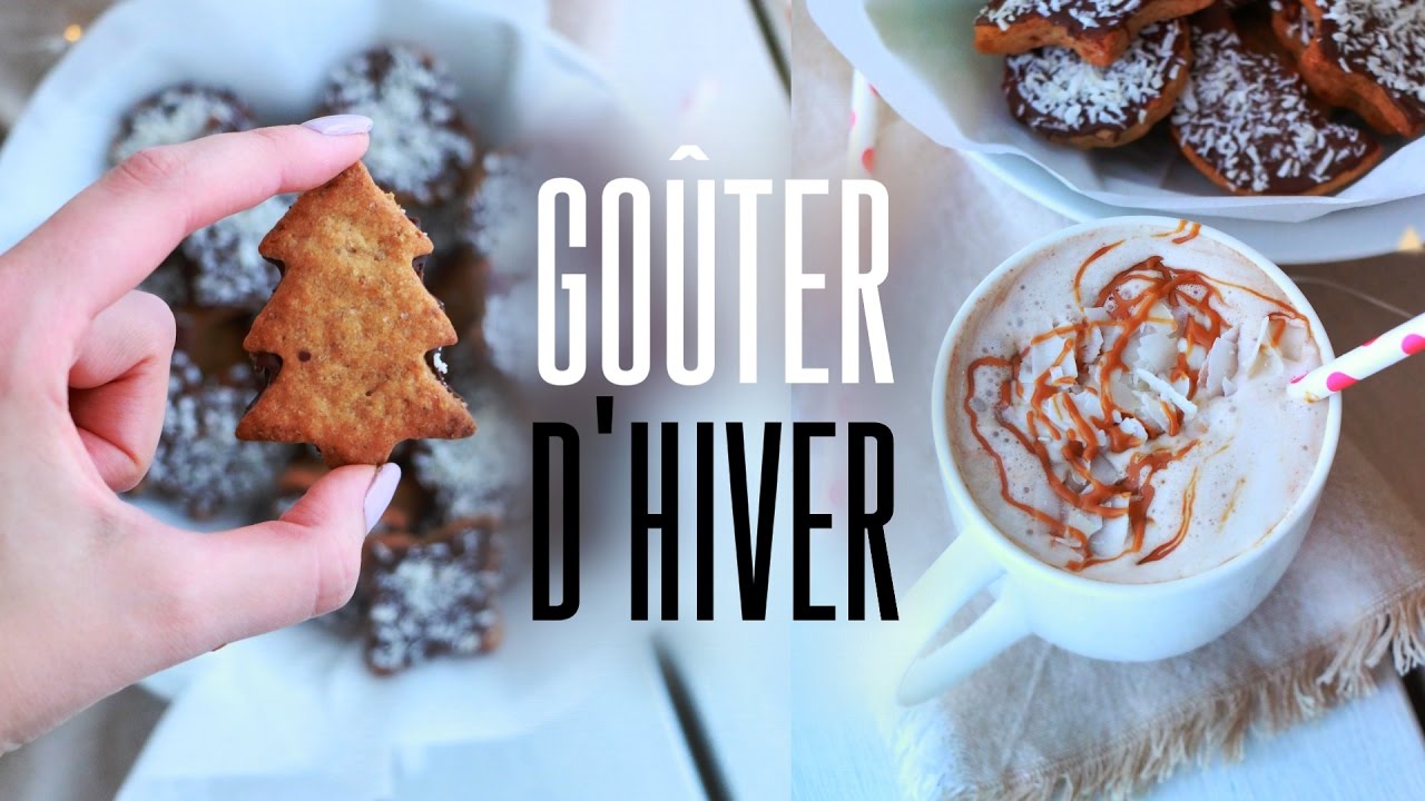 Idées de goûter/snack VEGAN | Edition Automne Hiver (Biscuits et Chocolat Chaud)