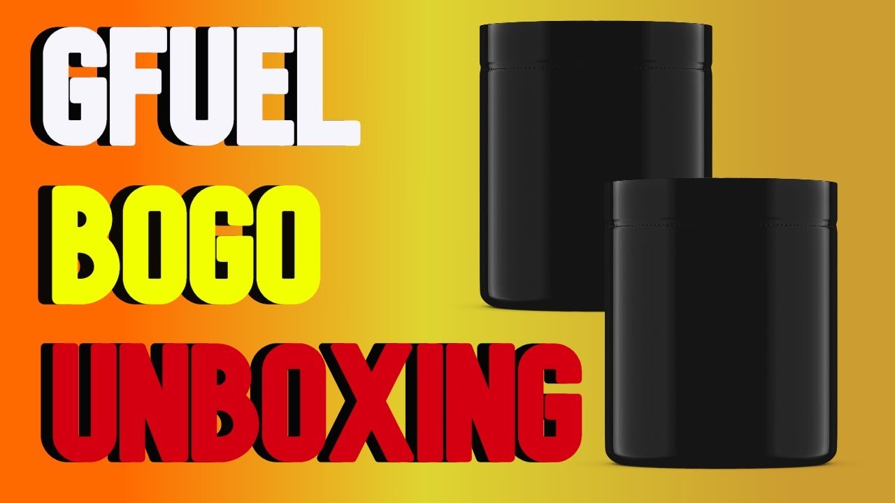 GFuel BOGO Unbxing!