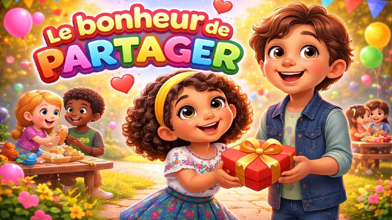 Le Bonheur de Partager I chanson éducative pour enfants