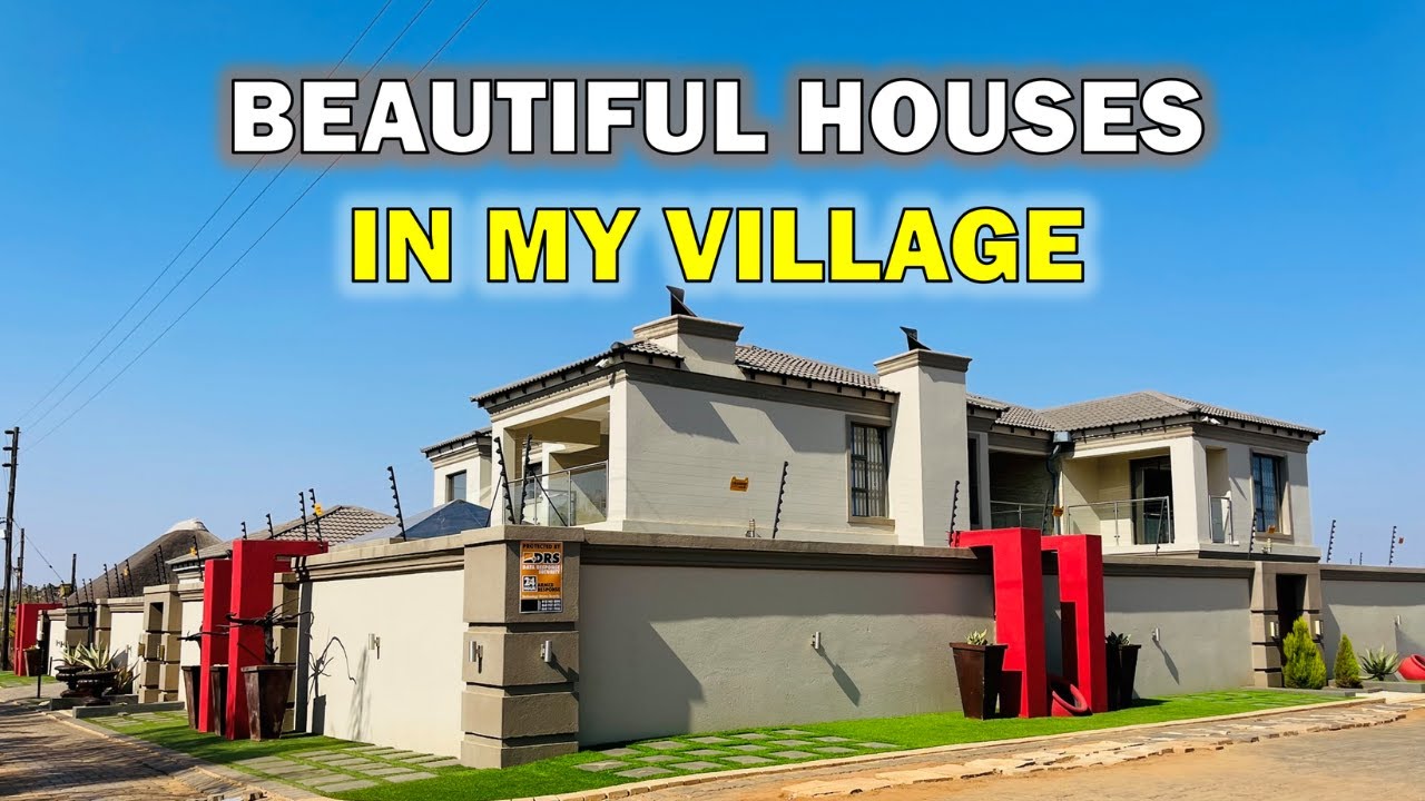 Beautiful Houses Around My Village | Njhakanjhaka | Limpopo houses | Tana Na Plani