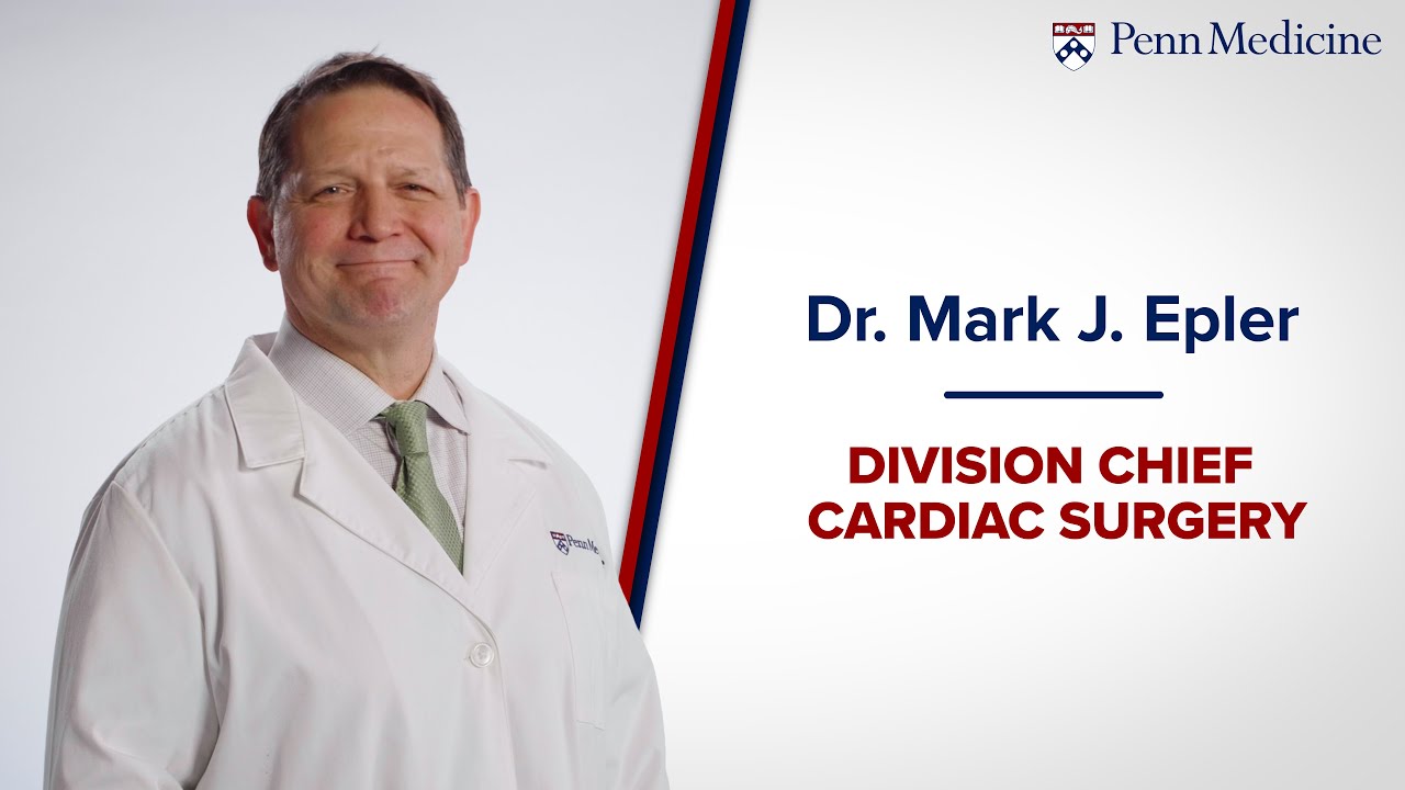 Meet Dr. Mark Epler, Chief of Cardiac Surgery, Lancaster General Health