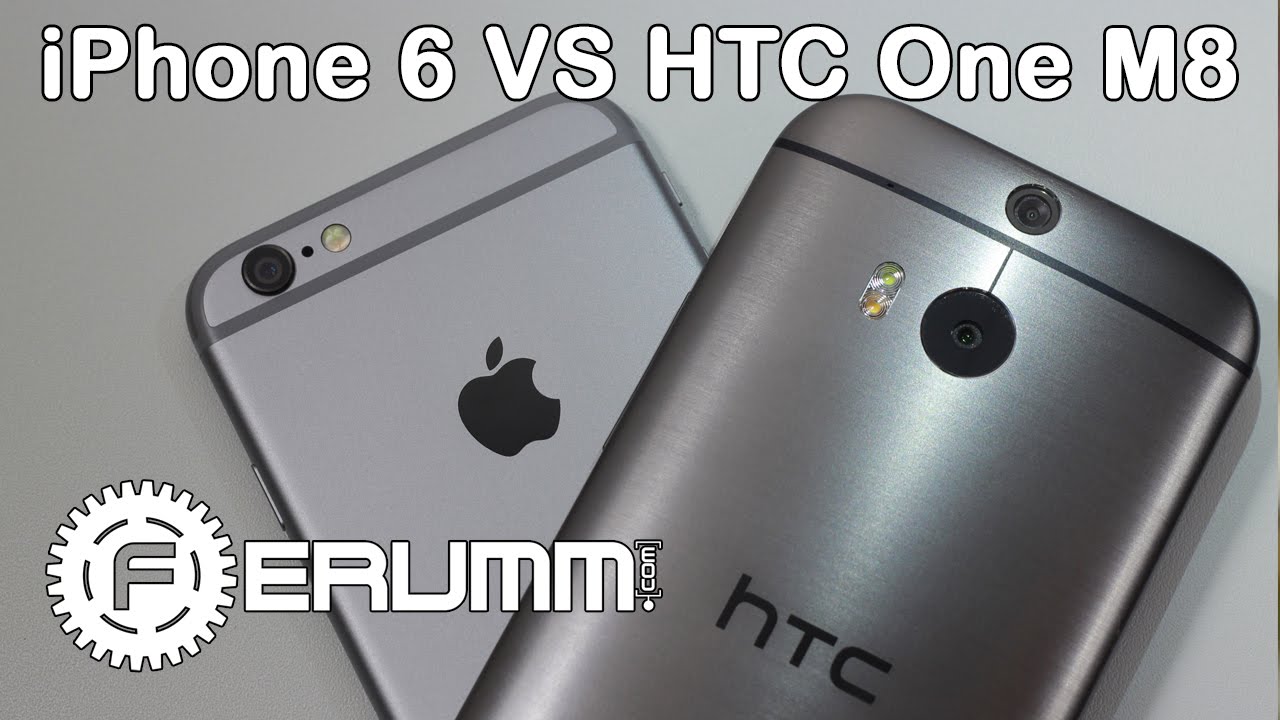 Apple iPhone 6 vs HTC One M8 большое сравнение. Что лучше One M8 или iPhone 6 мнение FERUMM.COM