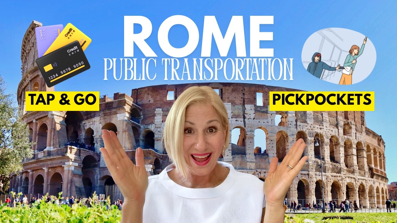 ROME Public Transportation Tips - tickets, pickpockets, apps, and more!