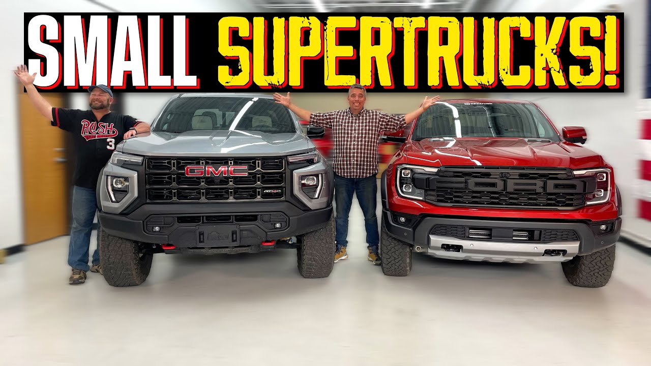 What Truck Should I Buy? GMC Canyon AT4X AEV vs Ford Ranger Raptor!